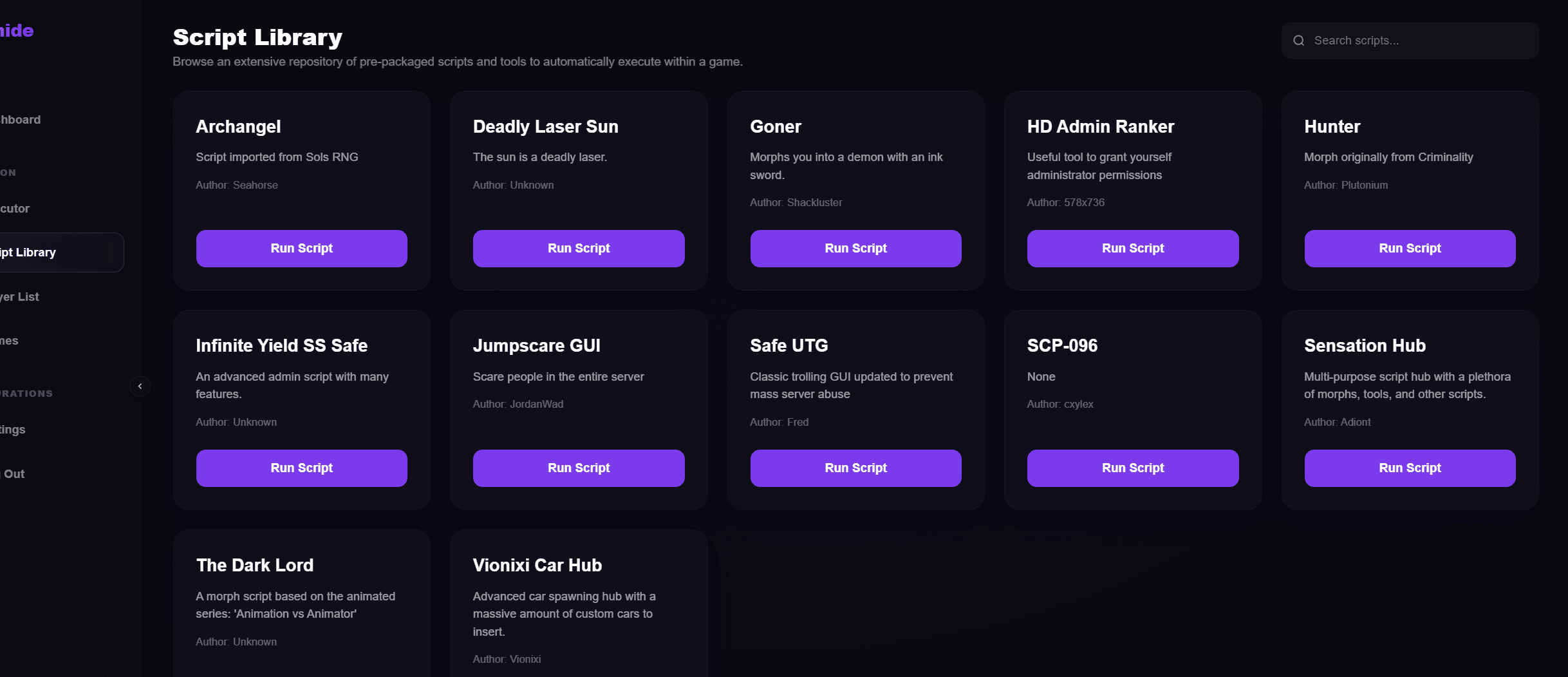 Full Web-based Experience